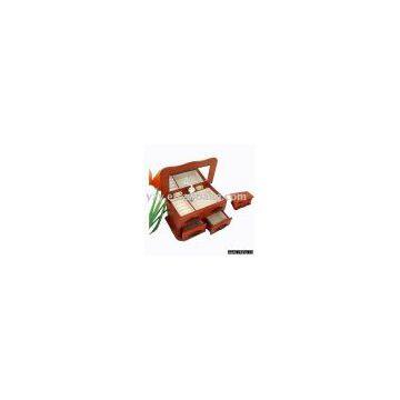 Wooden music box jewelry box/with 18-note music movement