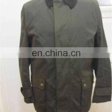 mens waxed classic jacket oilskin waterproof