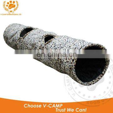 My Pet Soft Fur Funny Foldable Cat Tunnel