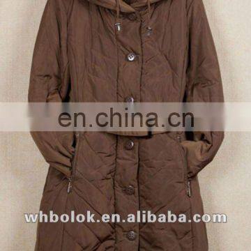 New style winter plus size trench coat very warm quilted polyester winter coat