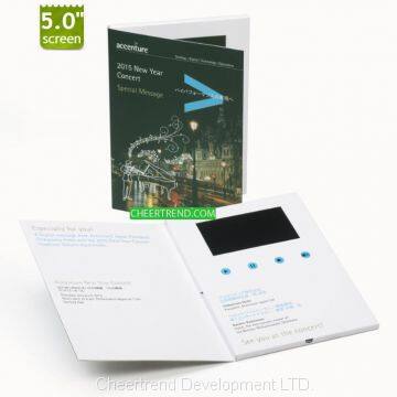 TV in Print Card 4.3'' Video Brochure/ Video Book/ Video Card for Promotion photo-5
