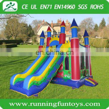 Cheap Hot Fun Inflatable Bouncy Castle And Slide