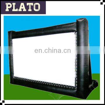 Outdoor Event Inflatable Screen Stand Air Blown Movie Screen