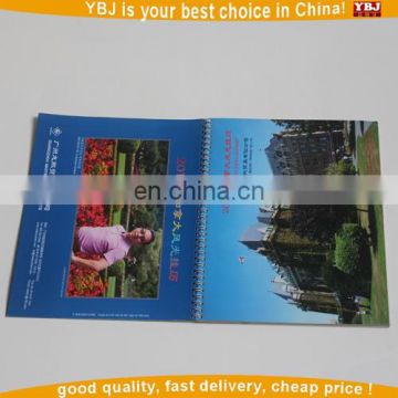 2017 yearly wall paper calendars printing in china