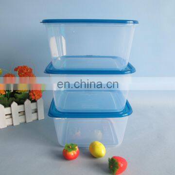 2014 new product 3 sets of plastic food container