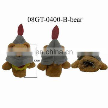 Funny & Cute Finger Puppet- Bear Soldier! High Quality !