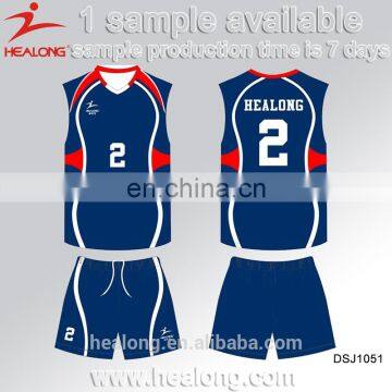 Healong Custom Sleeveless Design Your Own Volleyball Jerseys