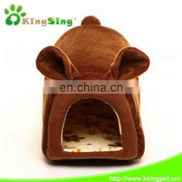 fleece piggy house Language Option French/dog bed