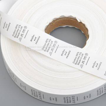 China Garment Accessories Best Quality Cotton Polyester Textiles Printing Label photo-5
