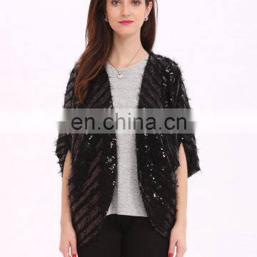 Benancy Stripe Long Summer Knitted Wear Sweater Cardigan Kimono Woman photo-6