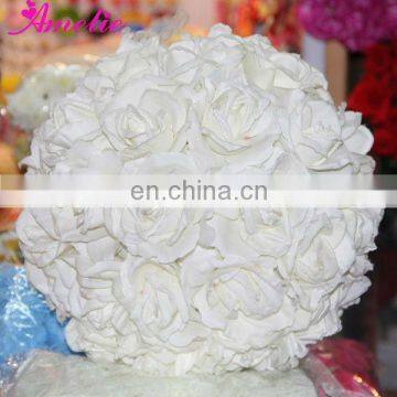 Wholesale silk wedding decor artificial flower ball