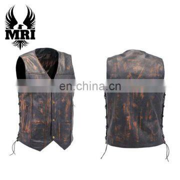 Men Leather Vest