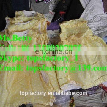 Cheap top quality rejected clothes used clothes