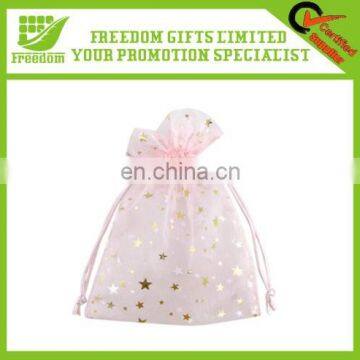 Advertisting Customized Mini Organza Drawstring Bag