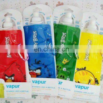 plastic foldable folding water bag