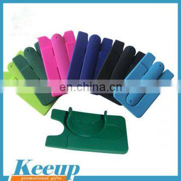 Universal Silicone Phone Wallet with Mobile Phone Holder