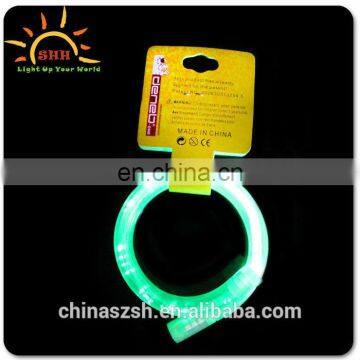 China Wholesale fiber optic tube bracelet with LEDs for party