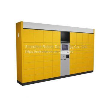 Self service Smart Digital Post Parcel Delivery Electronic Locker in Public