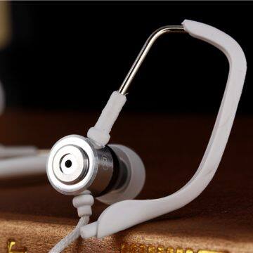 Ufeeling 2056B Metal spring Listening bass Android computer mobile phone games in general and intercom Earphone Headset