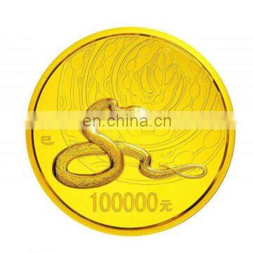 gold coin mold coin manufacture zinc or brass coin