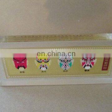 Black Square Acrylic Logo Block Display Pmma Plexiglass Acrylic Block photo-5