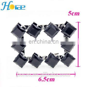 High Quality Cheap Rhinestone Shoe Accessory Shoe Buckle Decoration for Footwear and Bag photo-3