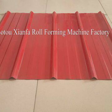 IBR Double Galvanized Roofing Sheet Roll Forming Machine photo-5
