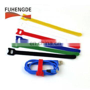 All Colors Hook and Loop Reusable Strap Cable Cord Wire Ties photo-4