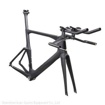 SGS Certification ICAN TT Bike Carbon Time Trial Frameset TT01 for Time Trial Bike photo-3