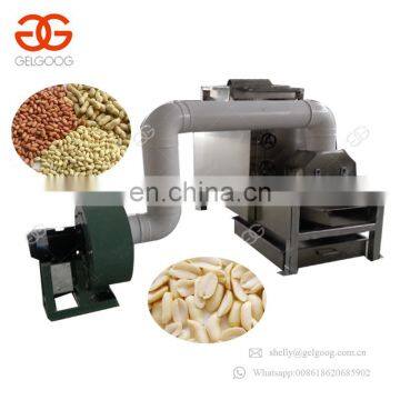 Factory Price Roasted Cocoa Bean Groundnut Peeler Half Breaking Equipment Peanut Splitting Machine