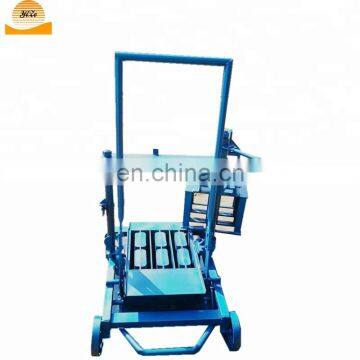 Manual Mini Concrete Hollow Block Moulding Machine Price in India photo-2