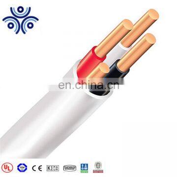 NM-B Cable(Round) 600V Copper Conductors PVC Insulation Nylon Jacket Color-Coded PVC Jacket Nonmetallic-Sheathed Cable photo-2