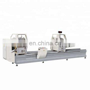 High precision double head 45 degree aluminum profile cutting machine size 2680*1200*1600mm