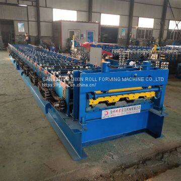 Metal Floor Deck Sheet Roll Forming Machine/roof Decking Roll Forming Machine photo-4