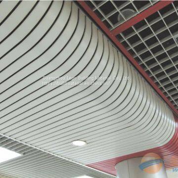 3d Wood Grain Clubhouse High Side Aluminum Buckle Ceiling