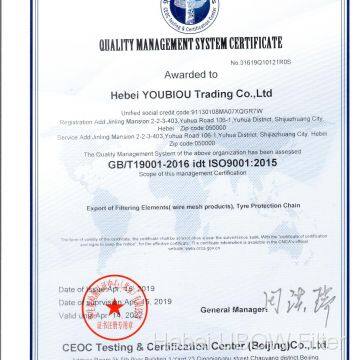 quality management system certificate