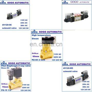 OEM Ypc Solenoid Valve Brass Valve 600wog Polish Surface