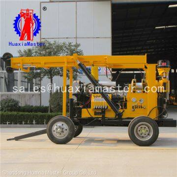Huaxiamaster XYX-3 Wheeled Hydraulic Core Drilling Rig for Sale photo-3