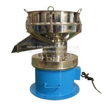 450Mm Carbon Fiber Spore Powder Coal Ash Iso Rotary Vibrating Screen Machine photo-3