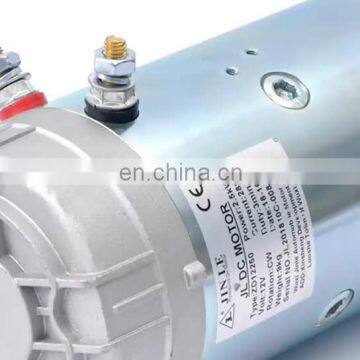 2800RPM DC motor for hydraulic pump:ZD12250