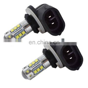 2x 80W New 881 6000K Xenon White Spotlight Fog Bulbs LED Fit For Harley Davidson