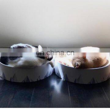 Corrugated Paper Wear-resisting Pet Toy Cat Scratcher Scratching Board Lounge For Climbing photo-6