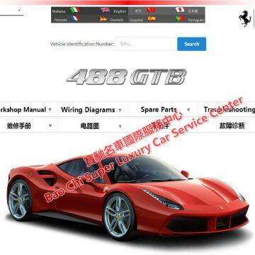 Ferrari Roma Portolino GTC4LussoT CaliforniaT Workshop Manual Wiring Diagram