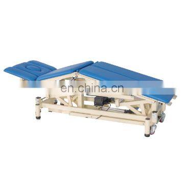 Adjustable electric hospital medical bed