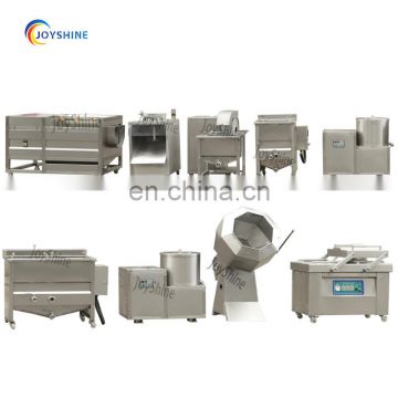 Automatic and semi-automatic snack machines french fries potato chips making machine production line