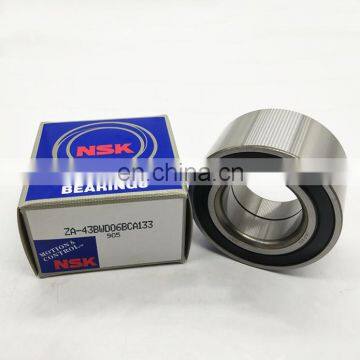 TRB type Tapered roller bearings ZA-43BWD06BCA133 NSK bearing automotive hub wheel 43x82x45mm