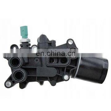 Aluminum Transmission Engine Oil Cooler Kit Housing OEM 04B115389B 58013722 photo-3