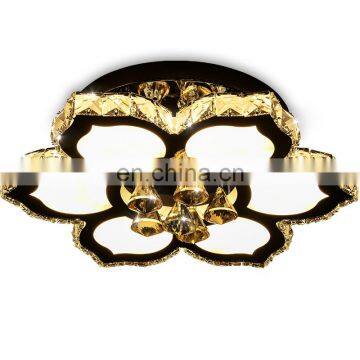 Modern Minimalist LED K9 Crystal Ceiling Lights Living Room Light Fixtures photo-2