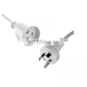 Hot Selling  10M Male and Female Plug Australia Power cord