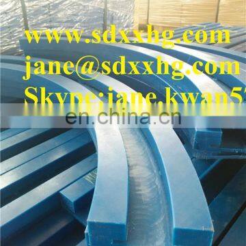 Direct and Curve Colored UHMW Plastic Chain Guide Track Rail/ Anti-abrasion Uhmwpe Strips and Sheets photo-6